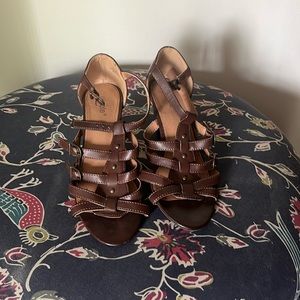 Strappy Brown Sandals